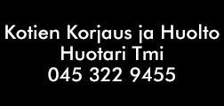Kotien Korjaus ja Huolto Huotari Tmi logo